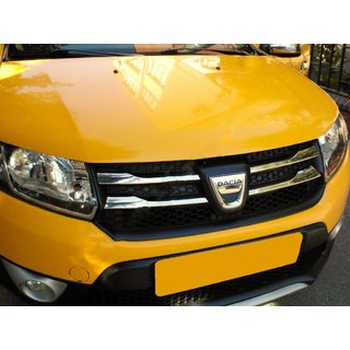 Nerjaveči okrasni pokrovi maske, različica 2 (4 kosi) Dacia Sandero 2013–2020