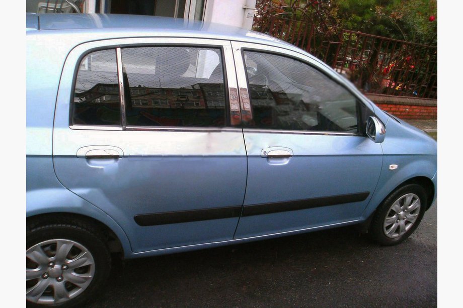 Hyundai Getz 2002– Pokrovi stebričkov (nerjavno jeklo) Image