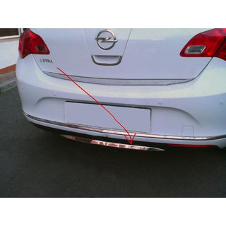 Rob zadnjega odbijača (nerjaveče jeklo) Opel Astra J 2009–2015 fotografija 1