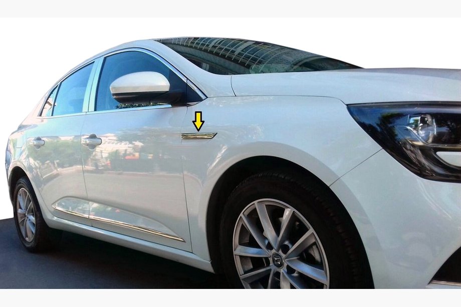 Renault Megane IV 2016–2025 Obrobe blatnikov 2016-2020 (inox) Image