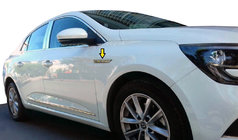 Renault Megane IV 2016–2025 Obrobe blatnikov 2016-2020 (inox) fotografija 1