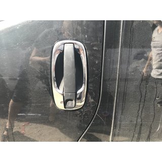 Okvirji vratnih kljuk (4 kosi, nerjavno jeklo) Renault Trafic 2001–2015 fotografija 4