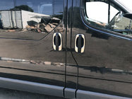 Renault Trafic 2001–2015 Okvirji vratnih kljuk (4 kosi, nerjavno jeklo) fotografija 1