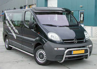 Renault Trafic 2001–2015 Vizir na vetrobransko steklo (črn sijaj, 5 mm) fotografija 2