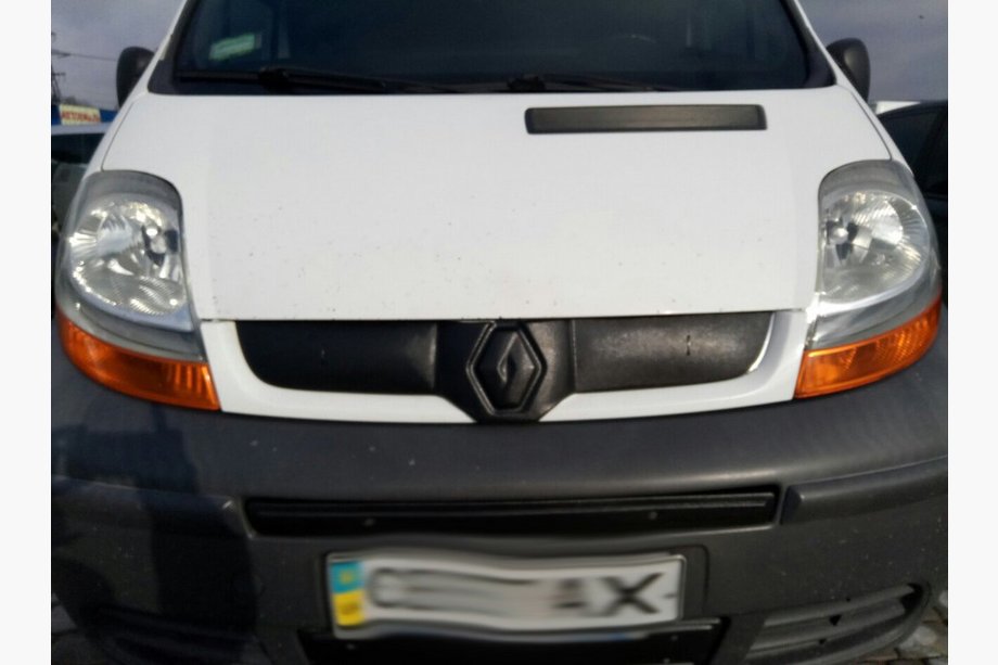 Renault Trafic 2001–2015 Zimska zgornja obloga maske hladilnika Fotografija 7