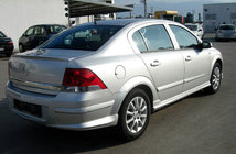 Opel Astra H 2004–2013 Zadnji spodnji difuzor Sedan (za lakiranje) fotografija 2