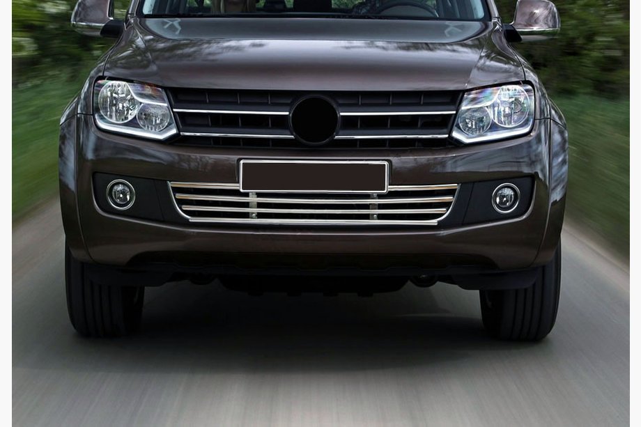 Volkswagen Amarok 2010–2022 Mrežica za odbijač (nerjavno jeklo) Image