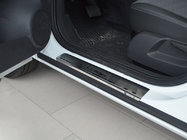 Opel Corsa C 2000–2006 Natanika Premium letve pragov (4 kosi, nerjavno jeklo) fotografija 1