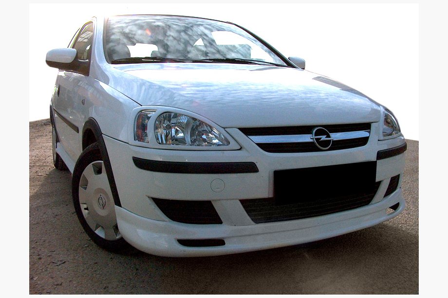 Opel Combo 2002–2012 Sprednji spodnji lip spojler (za lakiranje) Image