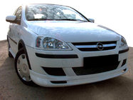 Opel Combo 2002–2012 Sprednji spodnji lip spojler (za lakiranje) fotografija 1