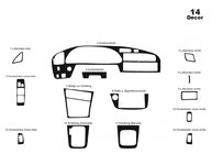 Toyota Camry 1991–1996 Obloge armaturne plošče Titan fotografija 2