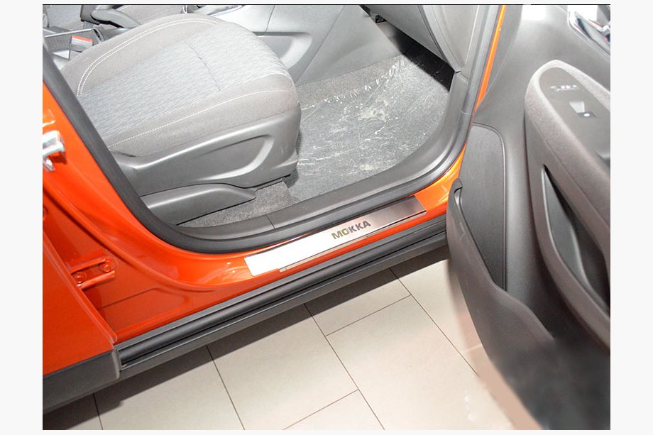 Opel Mokka 2012–2021 Nerjaveče letve pragov Nataniko (4 kosi) Image