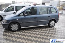Opel Zafira B 2005–2011 Stranske cevi (2 kos, nerjavno jeklo) fotografija 2