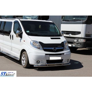 Sprednji zaščitni lok ST014/2 (nerjavno jeklo) Opel Vivaro 2001–2015 fotografija 2