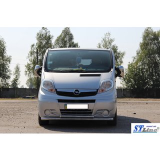 Sprednji zaščitni lok ST014 (nerjavno jeklo) Opel Vivaro 2001–2015 fotografija 2