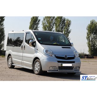 Sprednji zaščitni lok ST014 (nerjavno jeklo) Opel Vivaro 2001–2015 fotografija 3