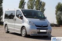 Opel Vivaro 2001–2015 Sprednji zaščitni lok ST014 (nerjavno jeklo) fotografija 3