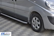Opel Vivaro 2001–2015 Stranske stopnice King (2 kosa, aluminijaste) fotografija 2
