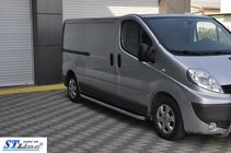 Opel Vivaro 2001–2015 Stranske stopnice King (2 kosa, aluminijaste) fotografija 3