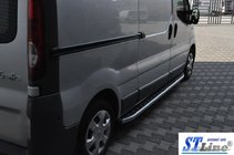 Opel Vivaro 2001–2015 Stranske stopnice King (2 kosa, aluminijaste) fotografija 4