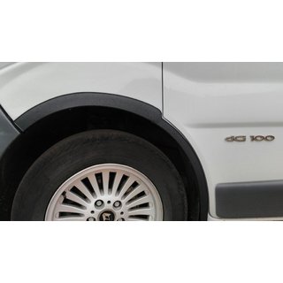 Obrobe kolesnih lokov (4 kosi, črne) Nissan Primastar 2002–2014 fotografija 1