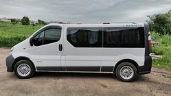 Renault Trafic 2001–2015 Obrobe kolesnih lokov (4 kosi, črne) 2001-2007, črna kovina, sprednje + zadnje fotografija 6