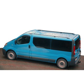 Črne strešne vzdolžne letve Renault Trafic 2001–2015 fotografija 4