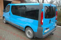 Nissan Primastar 2002–2014 Črni strešni relingi fotografija 3