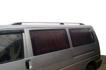 Volkswagen T4 Caravelle/Multivan 1990–2003 Strešne vzdolžne letve Skyport (mat siva) fotografija 2