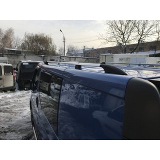 Kromirane strešne sani Renault Trafic 2001–2015 fotografija 3