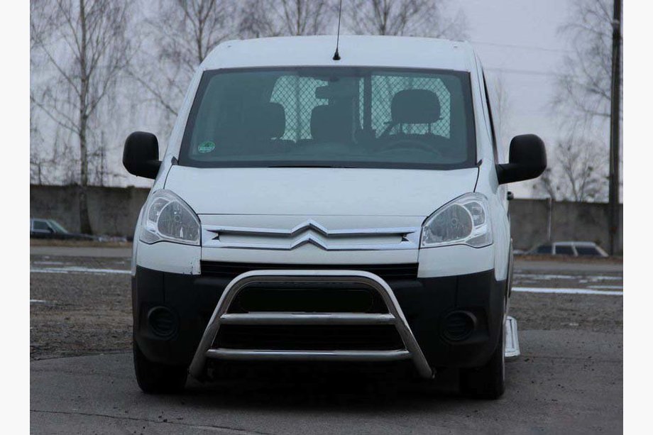 Peugeot Partner Tepee 2008–2018 Sprednji zaščitni lok WT022 (nerjaveče jeklo) Image