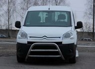 Peugeot Partner Tepee 2008–2018 Sprednji zaščitni lok WT022 (nerjaveče jeklo) fotografija 1