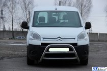Peugeot Partner Tepee 2008–2018 Sprednji zaščitni lok WT022 (nerjaveče jeklo) fotografija 4