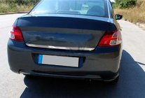 Peugeot 301 2012– Nerjaveče letvice za rob prtljažnika Carmos - turško nerjaveče jeklo fotografija 1