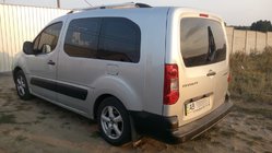 Peugeot Partner Tepee 2008–2018 Kromirane strešne sani fotografija 4