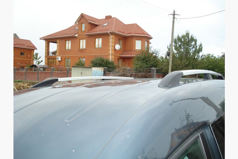 Volkswagen Caddy 2010–2015 Kromirane strešne vzdolžne letve Fotografija 5