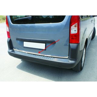 Zaščitna letev roba prtljažnika (nerjaveče jeklo) Citroen Berlingo 2008–2018 fotografija 1