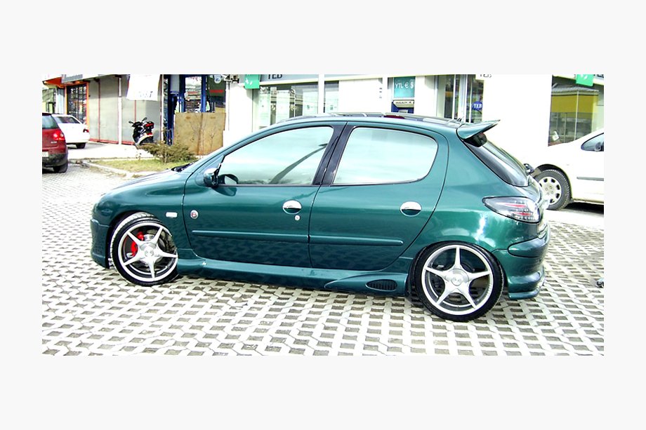 Peugeot 206 1998–2024 Stranski pragovi (za lakiranje) Image