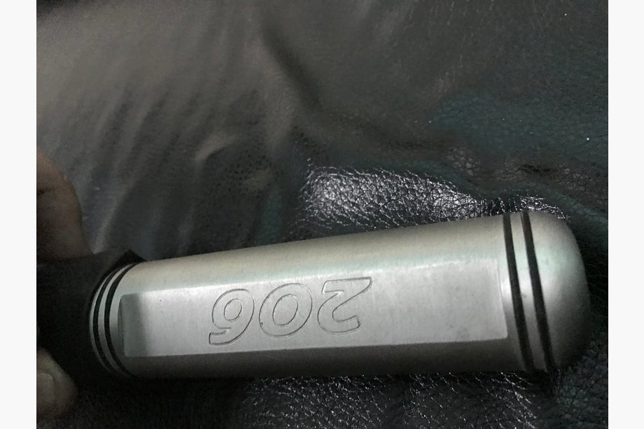 Peugeot 206 1998–2024 AKCIJA!!! Ročica ročne zavore (aluminij↗umetno usnje) Fotografija 5
