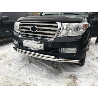 Sprednji zaščitni lok ST014 (2007-2015 nerjaveče jeklo) Toyota Land Cruiser 200 2007–2021 fotografija 1