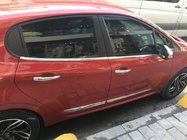 Peugeot 208 2012–2019 Okenske letve (4 kos, nerjaveče jeklo) fotografija 2