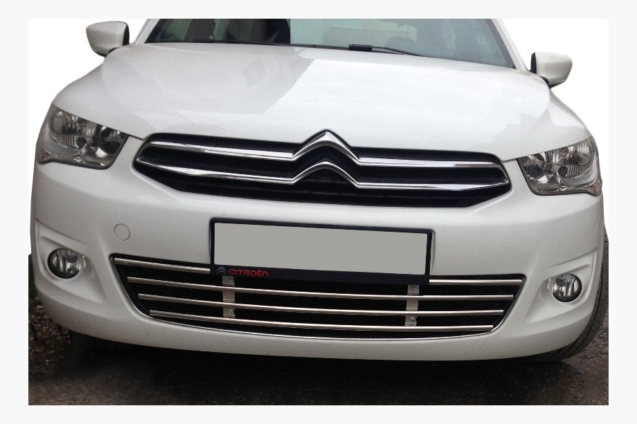 Citroen C-Elysee 2013–2022 Mrežica za odbijač (nerjavno jeklo) Image