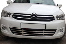 Citroen C-Elysee 2013–2022 Mrežica za odbijač (nerjavno jeklo) fotografija 1