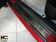 Peugeot 307 2001–2008 Nerjaveče letve pragov Nataniko (4 kosi) Premium - 3M lepilni trak, 0,8 mm fotografija 1