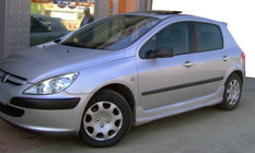 Peugeot 307 2001–2008 Stranski pragovi (za lakiranje) fotografija 1