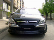 Peugeot 307 2001–2008 Sprednji spodnji lip spojler (za lakiranje) fotografija 1