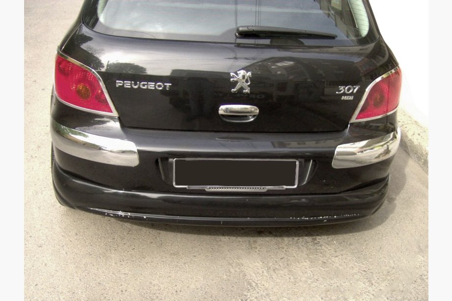 Peugeot 307 2001–2008 Zadnji spodnji dodatek (za lakiranje) Image