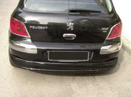 Peugeot 307 2001–2008 Zadnji spodnji dodatek (za lakiranje) fotografija 1