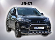Honda CRV 2012–2016 Sprednji zaščitni lok WT003-ST-V2 (nerj.) fotografija 2