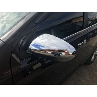 Kromirane obloge ogledal (2 kosa, plastika) Nissan Qashqai 2010–2014 fotografija 1